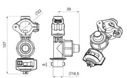 Korpus rozpylacza 0-100/09