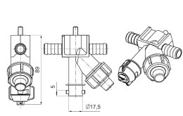 Korpus rozpylacza AP0-100/087/P