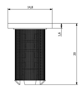 Sitko mesh 50 PROLINE