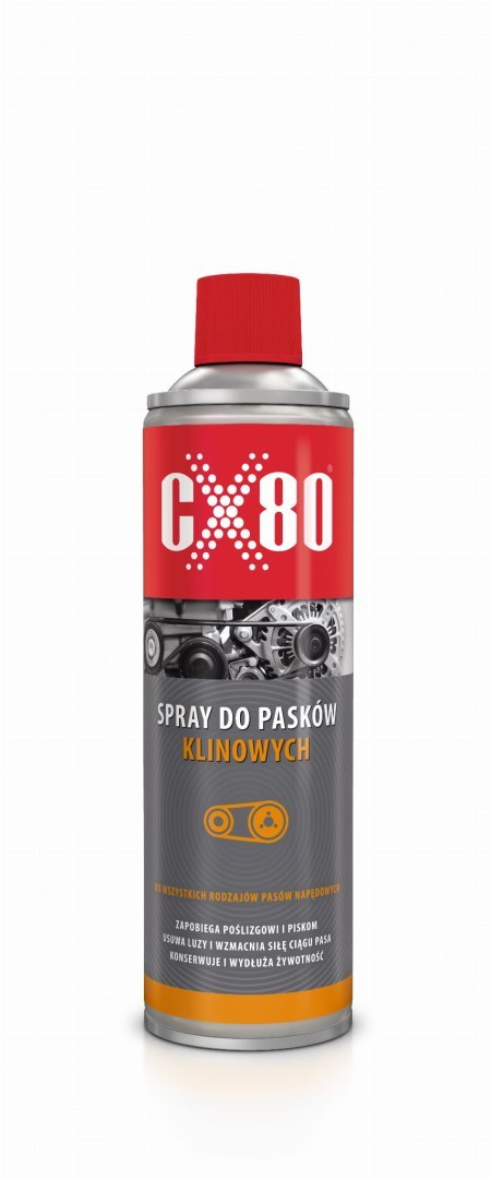 Spray do pasków klinowych CX80 500ml