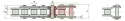 Łańcuch galla 08b-1 ½” ROLLON SOLID